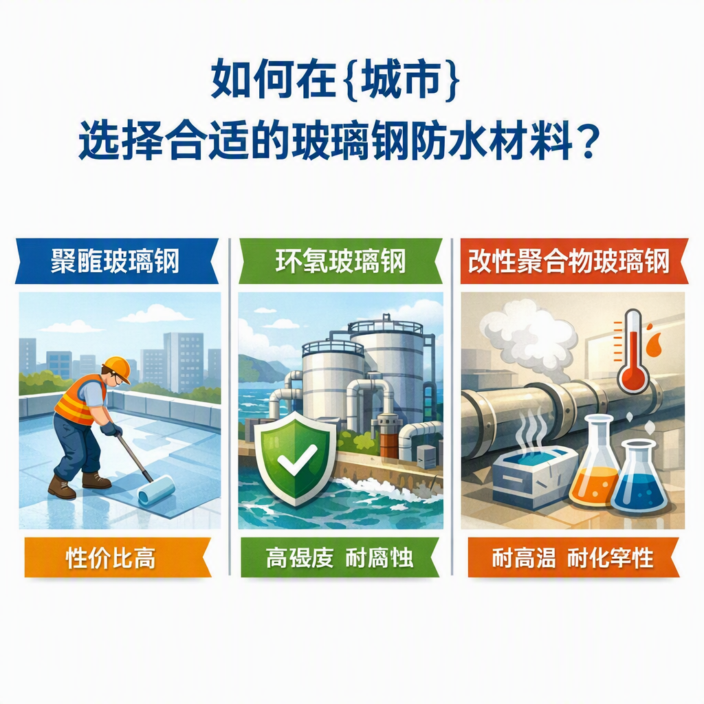 如何在大连选择合适的玻璃钢防水材料？