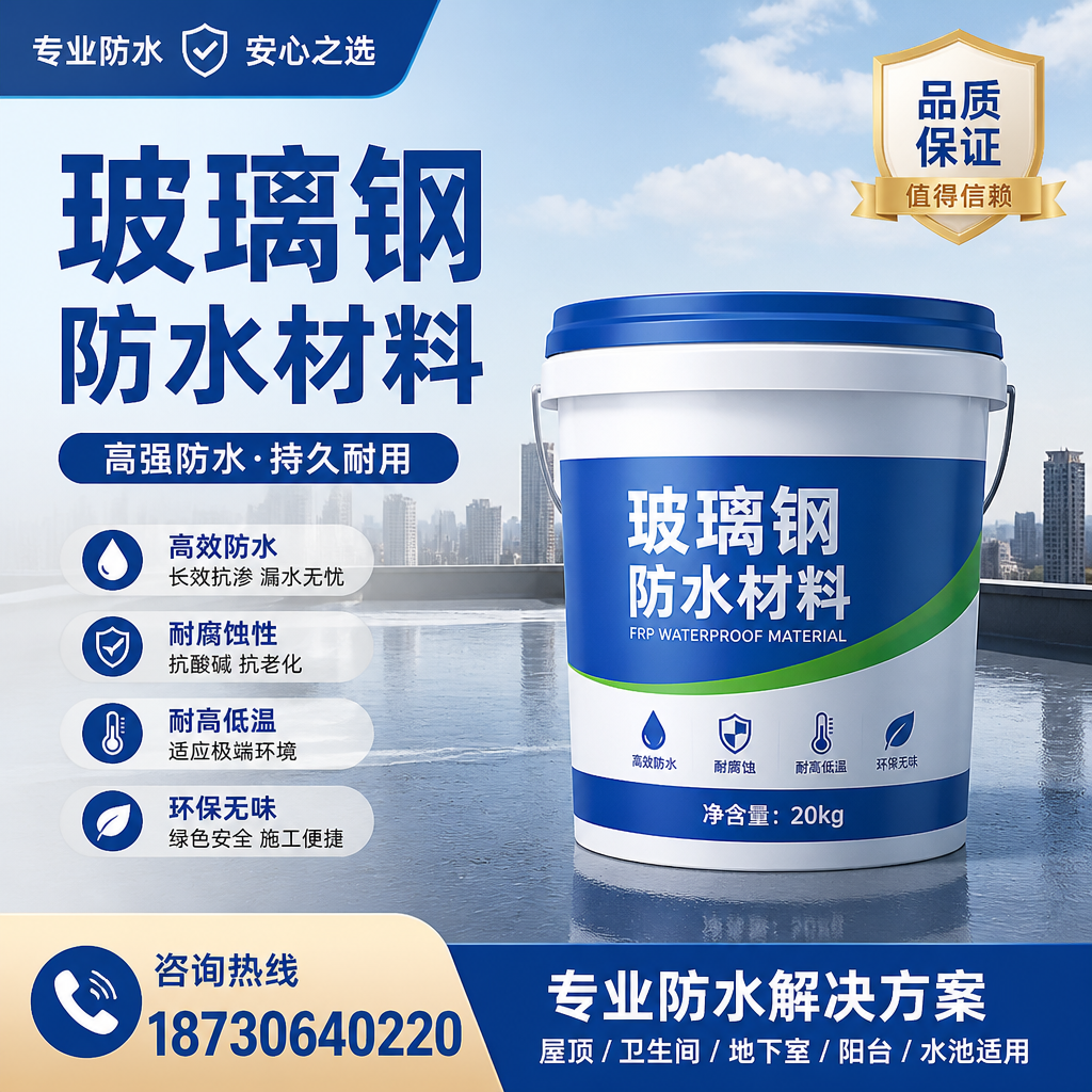 了解玻璃钢防水材料的市场趋势，大连 企业不可不知